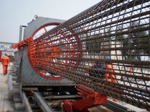 全自動(dòng)鋼筋籠滾焊機(jī)高清圖片 高清大圖